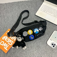 Черный [Отправить орангутанский кулон+значок LH5]