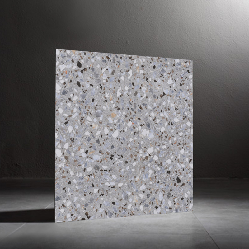 水磨石瓷砖800x800灰色仿古地板砖新款防滑客厅600x600哑光水泥砖