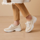 休闲运动鞋 一脚蹬轻便舒适鞋 增高厚底鞋 Pansy盼喜日本女鞋 女春款