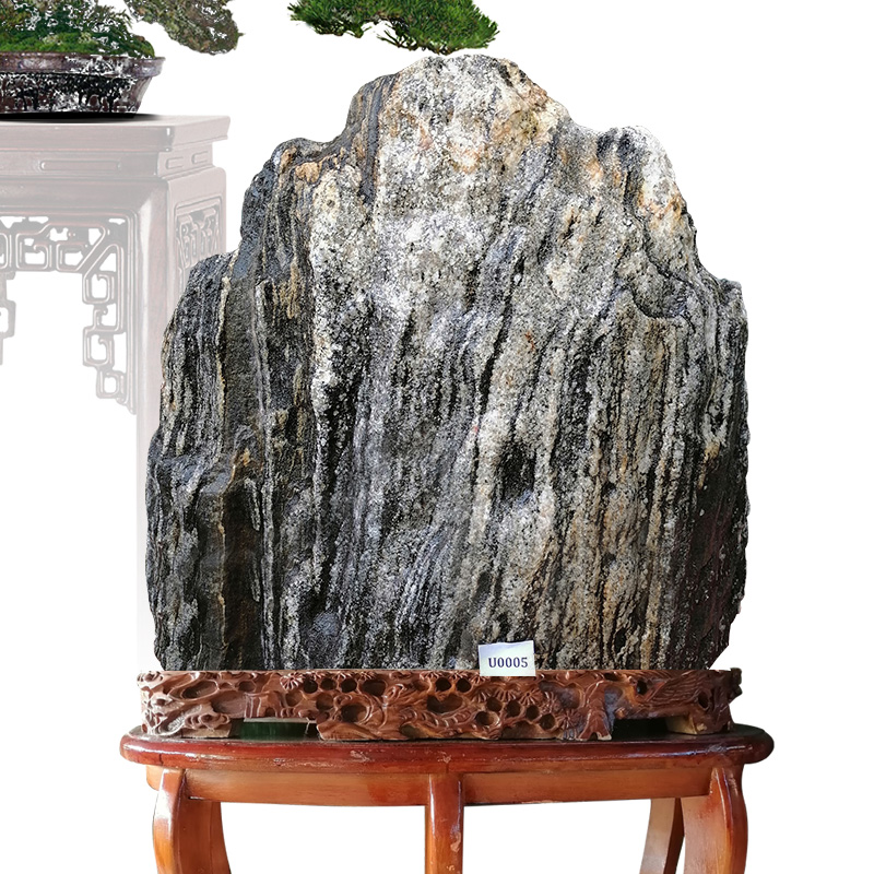 泰山石敢当原石喷砂景观过门大型鎮宅室外流招財客厅家居风水摆件