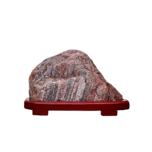 泰山石敢当奇石原石招财补角靠山石底座家居风水203040cm高度摆件