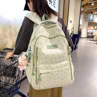 高颜值小清新书包女生初中生小学生可爱轻便双肩包大学生旅行背包