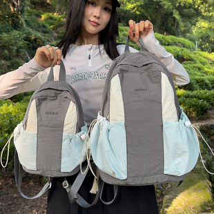 2025新款 休闲森系小背包小学生初中生学院风背包大学生女生双肩包