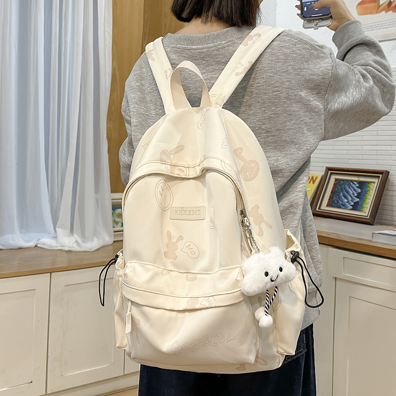 GUCEN女双肩包2025新款可爱通勤