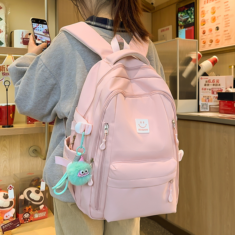 GUCEN学院女双肩包2025新品百搭