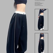 女hiphop街舞套装 ROKBBK－K 布韩街舞潮牌爵士跳舞运动jazz长裤