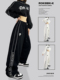 ROKBBK－K 服饰潮 女套装 布韩街舞爵士舞hiphop运动裤 宽松jazz长裤