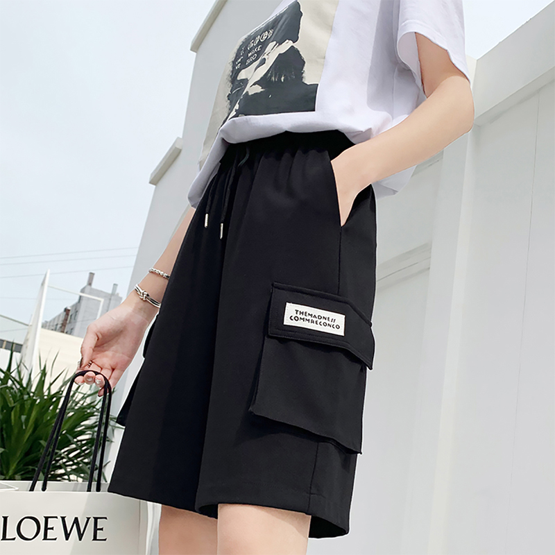 工装阔腿短裤女士休闲夏季百搭薄款宽松舒适直筒运动ins潮五分裤在类目 女装/女士精品, 裤子, 休闲裤中 - 来自Buy2taobao.com提供专业的淘宝代购服务