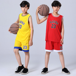 儿童篮球服运动套装男女童透气速干衣训练服小学生幼儿园表演服