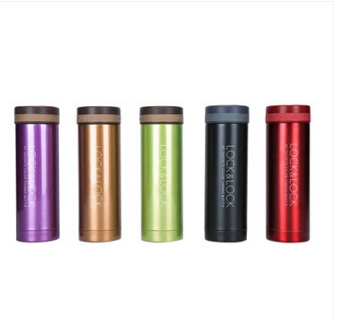 正品locklock不锈钢保温杯200ml迷你马克杯茶杯男女士水杯杯子