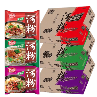 陈村河粉非油炸方便面麻辣酸辣味红烧排骨免煮广东米粉免煮冲泡