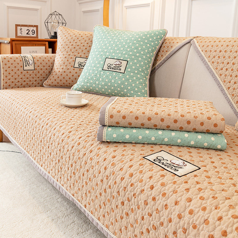 四季纯棉沙发垫全棉布艺简约坐垫子现代防滑盖布巾北欧沙发套罩巾,居家布艺,沙发垫,淘宝优惠券,粉丝福利购,淘宝优惠卷