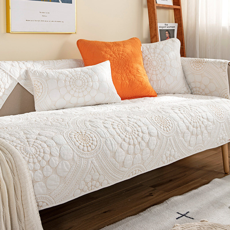 纯棉异形沙发垫四季通用全棉布艺防滑坐垫简约现代北欧沙发套罩巾,居家布艺,沙发垫,淘宝优惠券,粉丝福利购,淘宝优惠卷