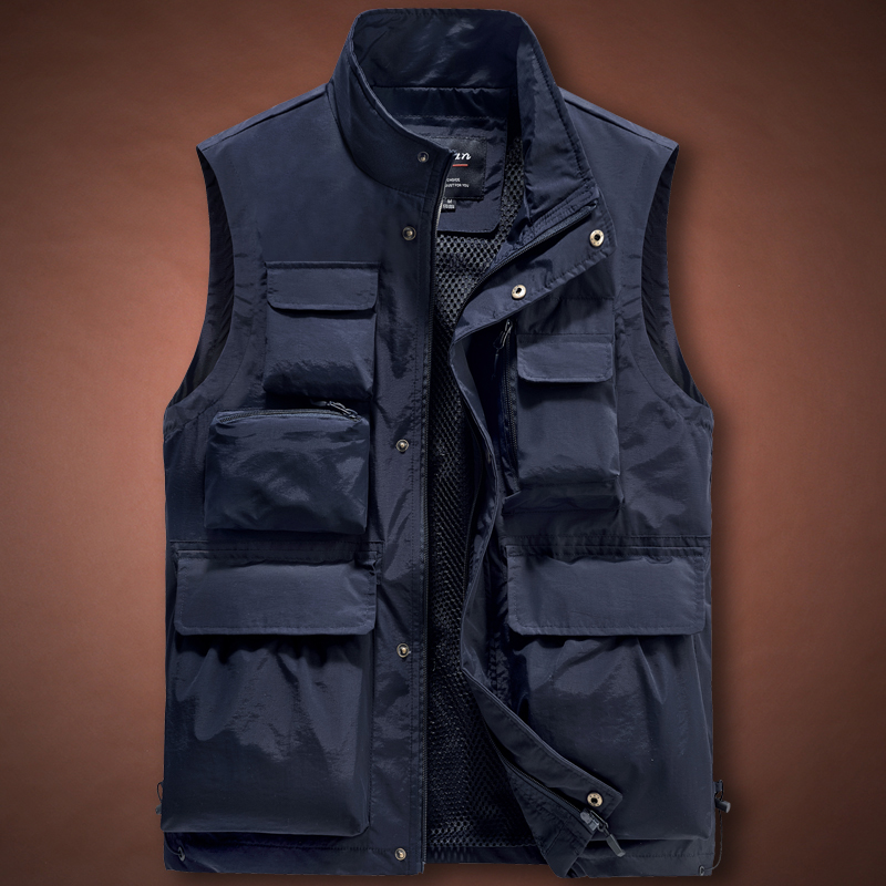 薄款工装简顿户外多口袋宽松秋季