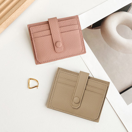 卡包女士2025新款真皮超薄小证件收纳包轻薄男女款驾驶证银行卡夹