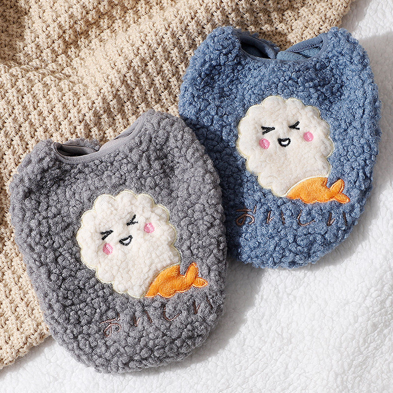 狗狗冬天两脚羊羔绒马甲