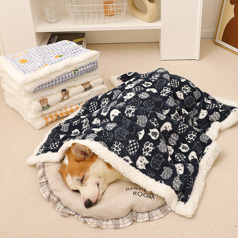 狗毛毯狗被子四季通用小狗睡觉冬天保暖毯子狗狗雪纳瑞柴犬小盖毯,宠物/宠物食品及用品,猫狗垫子,淘宝优惠券,粉丝福利购,淘宝优惠卷