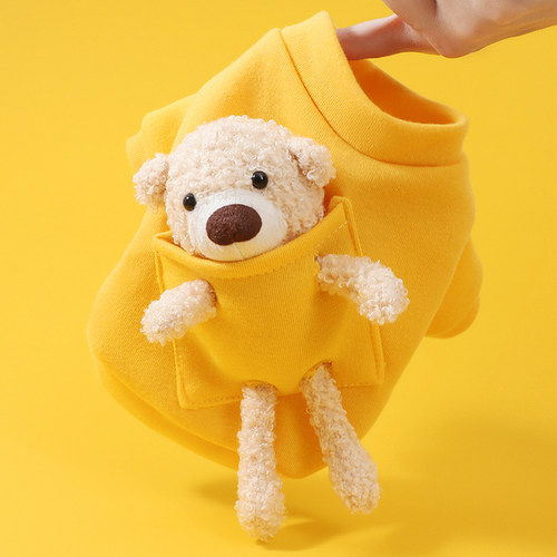 宠物狗狗衣服两脚衣春天