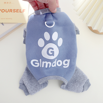 狗狗衣服冬小狗冬装比熊2025新款冬博美保暖加厚可牵引防脏四脚衣
