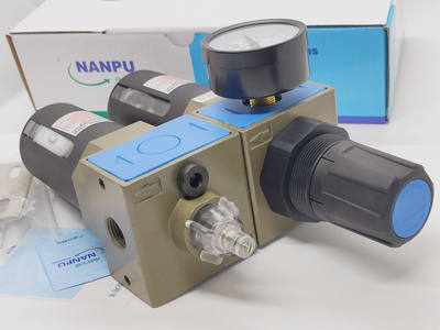 nanpu南普气源处理器UFR/L-02 03 04空气过滤器 二联件油水分离器