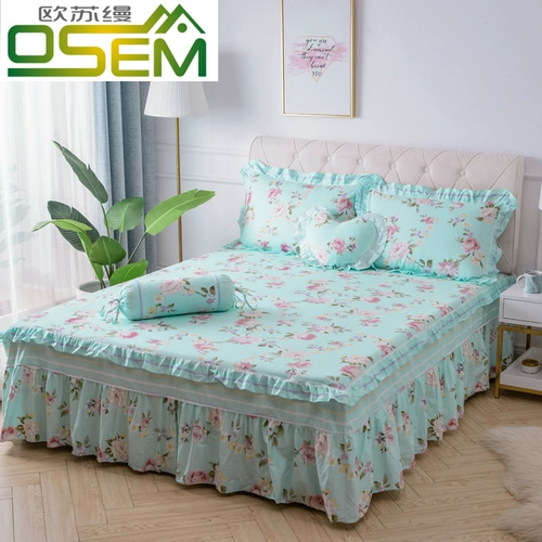 欧苏缦 Хлопковое покрывало, нескользящая простыня, в корейском стиле, 1.5м, 1.8м