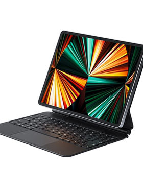 2026ipad妙控键盘适用苹果ipadpro蓝牙键盘air8悬磁浮磁吸12.9双面夹10代保护套平板5一体式带触控板10.9壳4