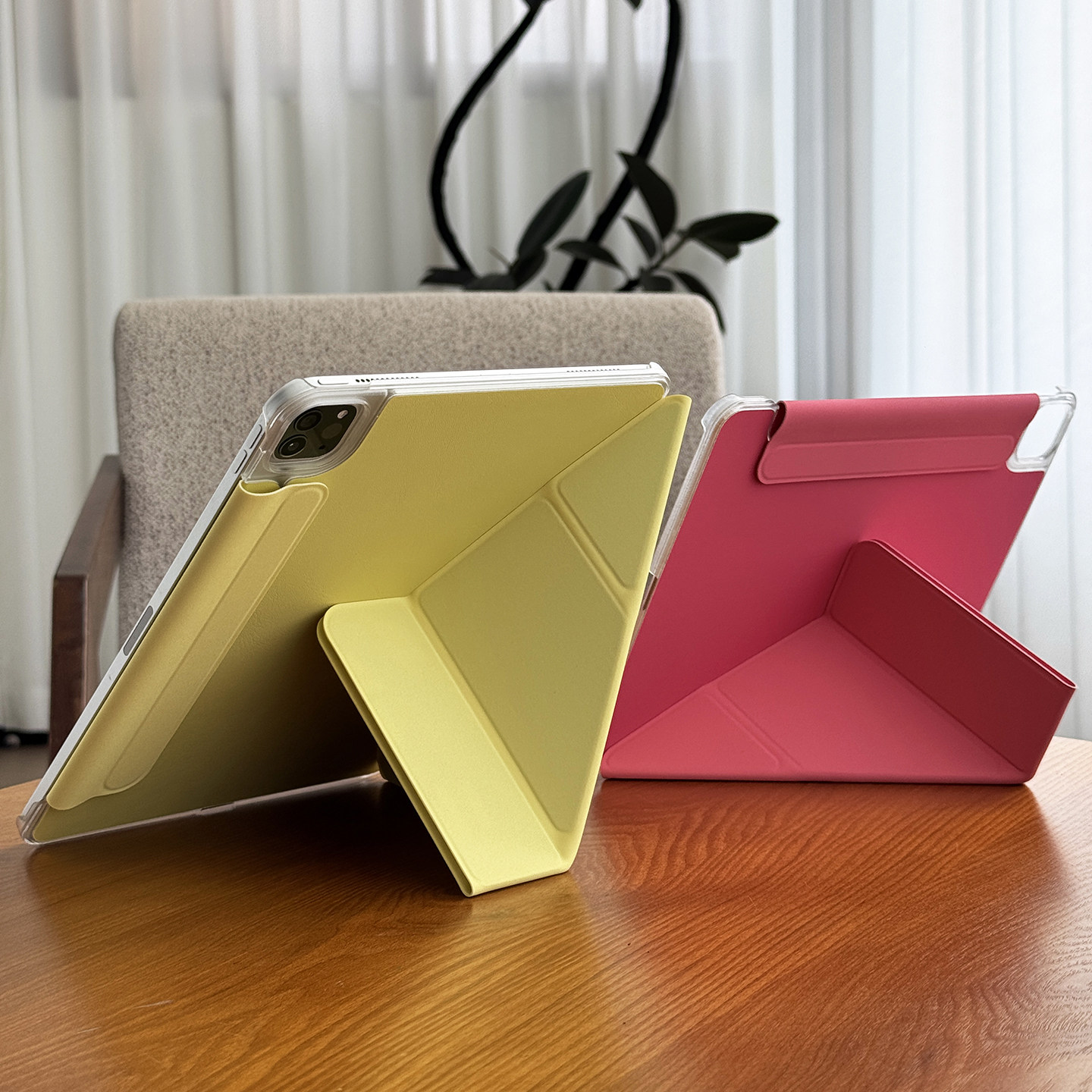 【自带护甲】适用苹果ipadair7保护壳a16平板10.2代防弯pro13防摔磁吸双面夹包边mini简约皮套12.9超薄5y折4