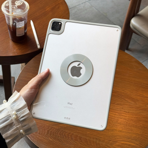 【磁吸单后壳】适用苹果ipadair7保护壳2024pro11磁环亚克力透明mini7全包边10代a16保护套10.2防弯12.9平板5
