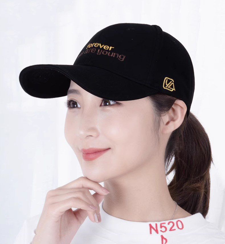 帽子棒球帽女新款刺绣时尚春秋