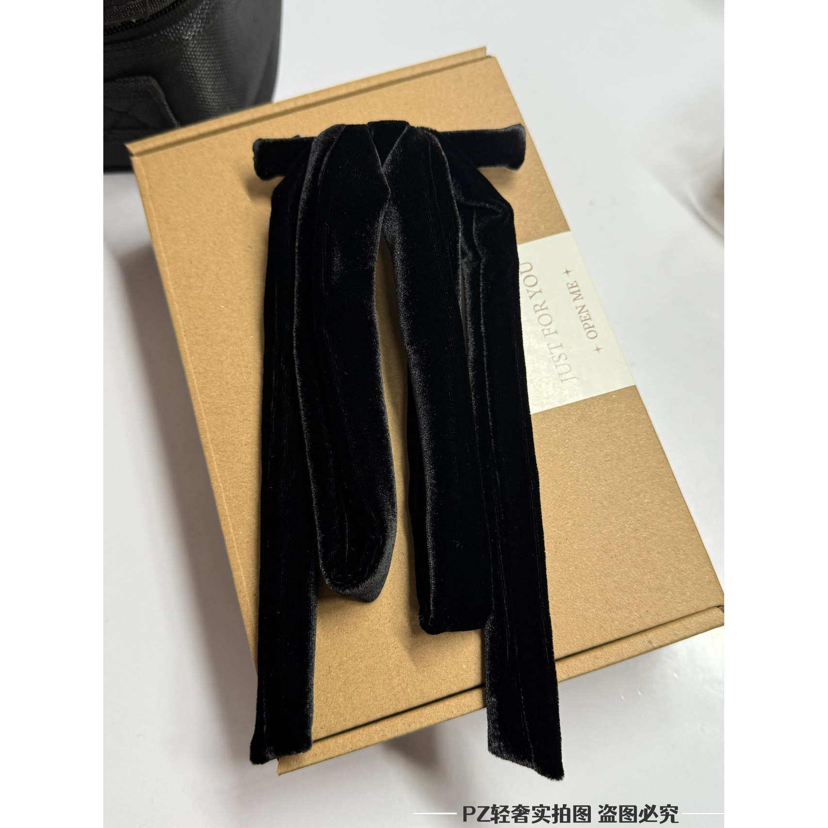 真丝丝绒百搭蝴蝶结发夹