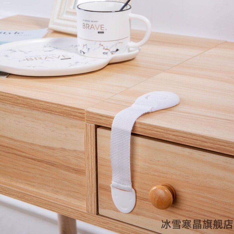 婴儿童安全锁防护防开柜子门锁扣抽屉橱子柜桶防夹手锁扣