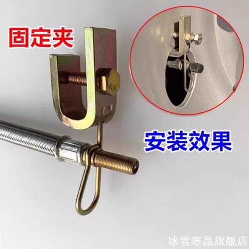 适用轮胎气门嘴延长打气管低档动平衡双头用气摩托车于长安福田