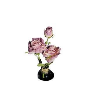 适用车载仿真花束法式 拍照宝马油画车上逼真别克养花 北欧浪漫瓶装