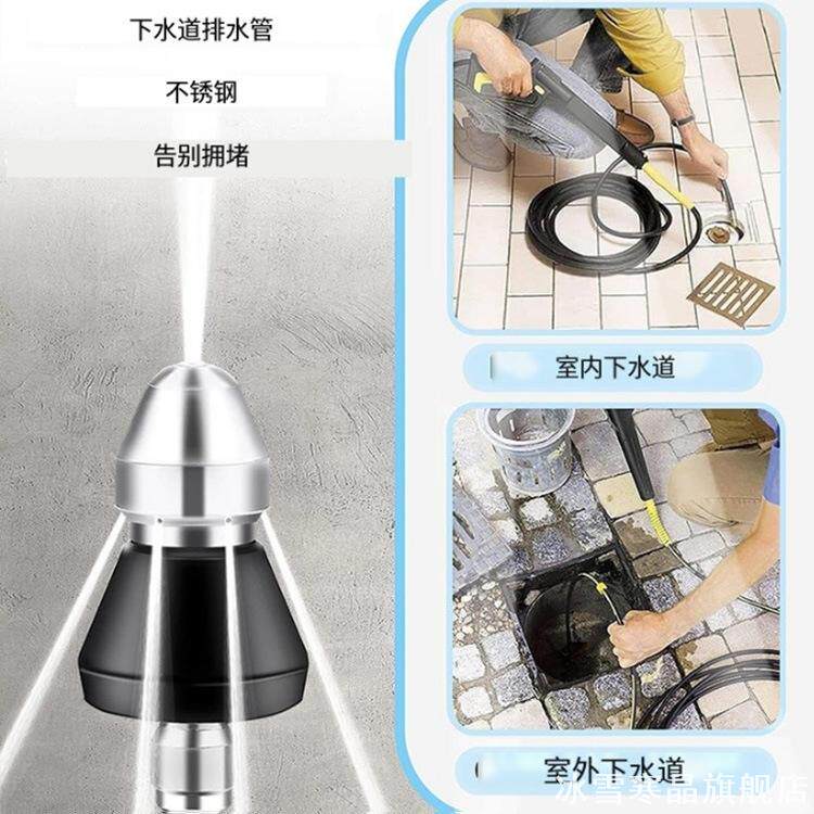 水老鼠高压清洗喷头林清打油3/6新品234出水管压力泵内螺纹洗车机 - 实物图