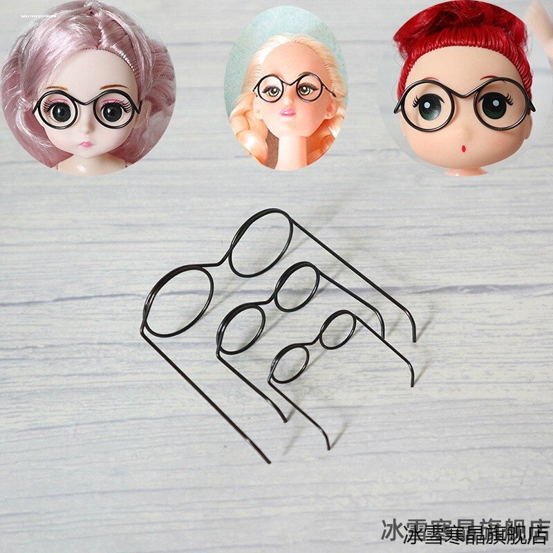 配饰眼镜框公仔眼镜金属