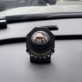 指南球温度计指南二合一温度计车用指南针车载户外备汽车用品