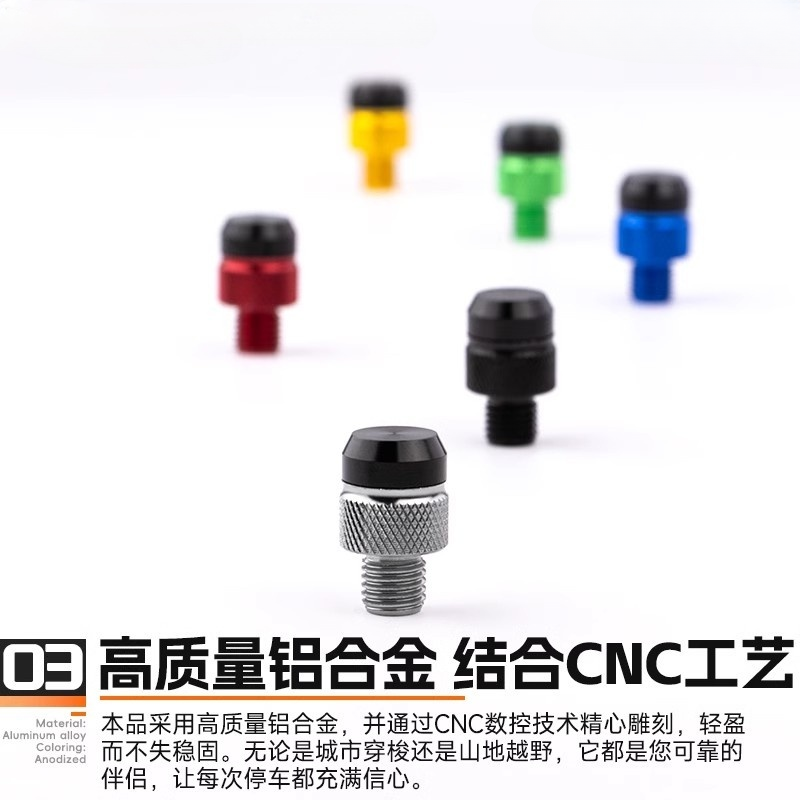 适用本田CB/CBR650R 500R/X/F 300R/X/F改装后视镜堵头螺丝帽挂钩