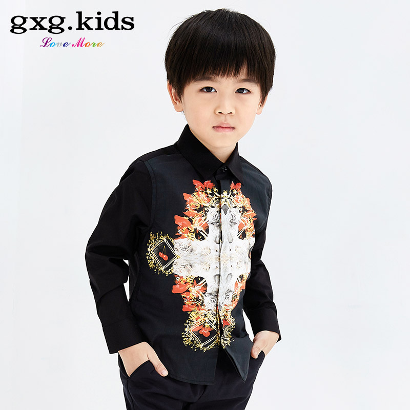 Chemise garcon GXG KIDS à manche longue - Ref 2074988 Image 2