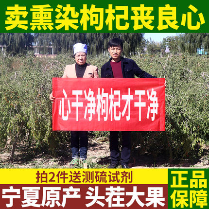 枸杞子宁夏特级500g散装正宗大颗粒苟构纪泡茶男肾官方旗舰店