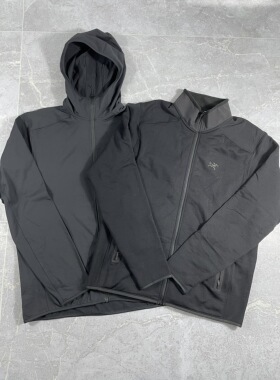 正品现货Arcteryx始祖鸟Kyanite抓绒lightweight外套无帽连帽夹克