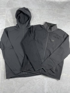 正品 现货Arcteryx始祖鸟Kyanite抓绒lightweight外套无帽连帽夹克