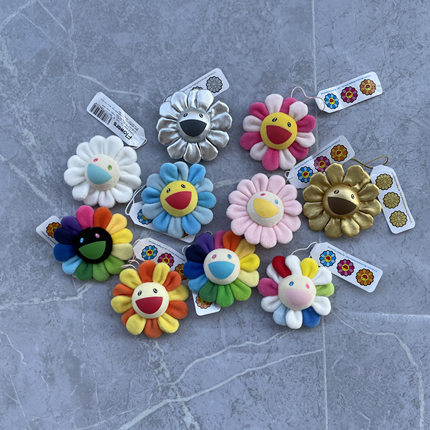 正品 Takashi Flower 新款 村上隆太阳花 胸针摆件 挂件 送礼盒