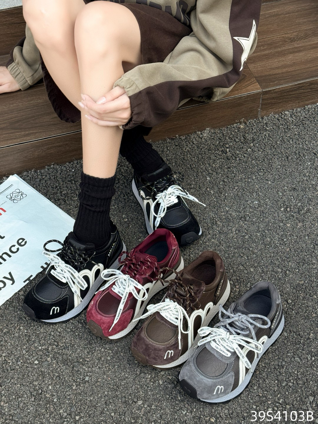欧洲站2025冬款真皮加绒阿甘鞋德训鞋运动休闲跑步鞋板鞋女鞋4103