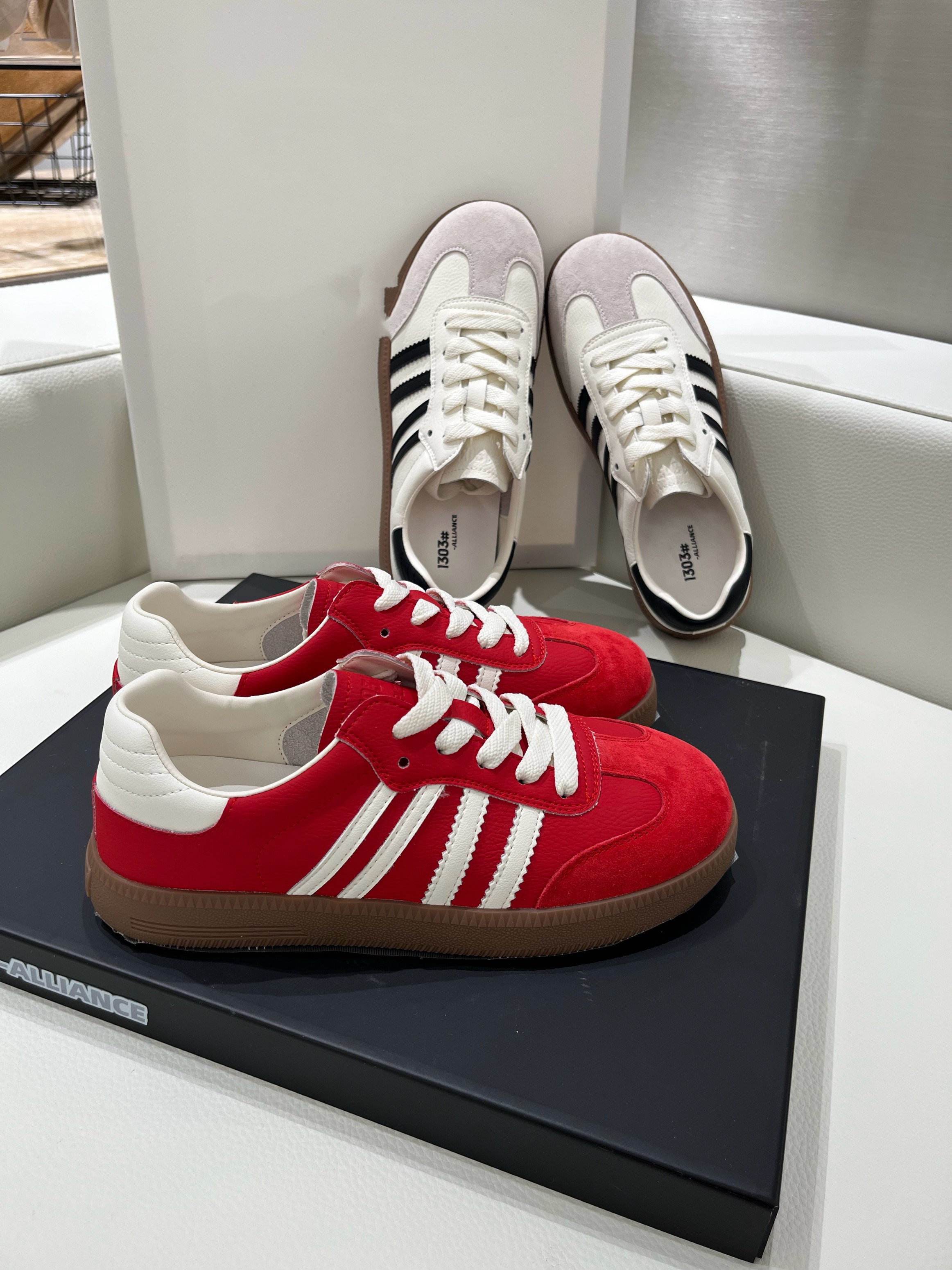 欧洲站2025秋真皮平底阿甘鞋德训鞋运动徒步鞋休闲跑步鞋女鞋2473