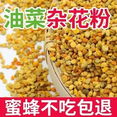蜜蜂饲料喂蜂花粉颗粒状养蜂中意蜂专用花粉天然油菜杂粉末养蜂粮