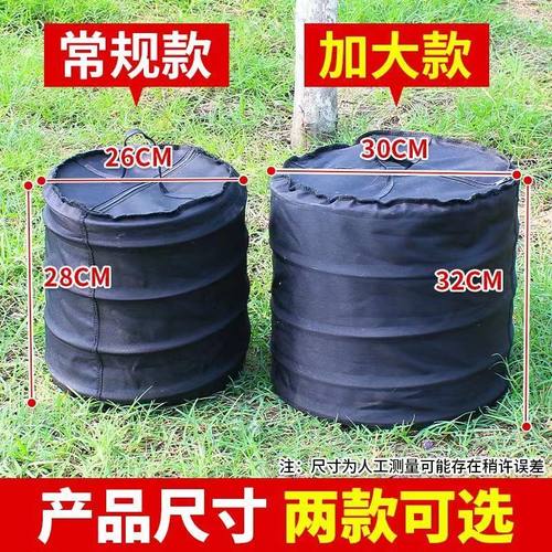 弹簧收蜂笼蜜蜂黑布全套可折叠招蜂袋野外捕蜂器引蜜蜂分蜂群专用