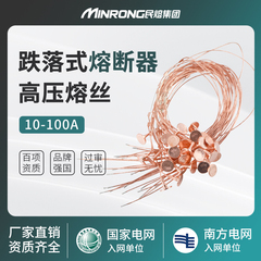 民熔 RW户外跌落式熔断器专高压熔丝10KV带扣10-100A