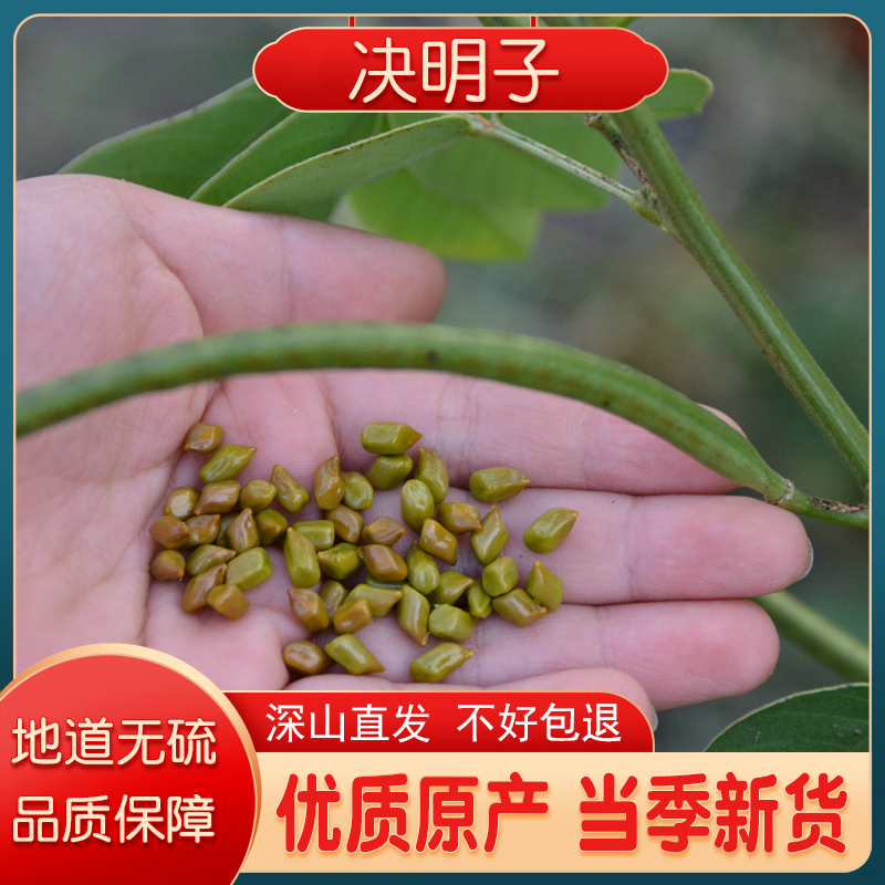 决明子野生无硫药材500g草明子农家干货草药菊花枸杞茶煮泡水正品