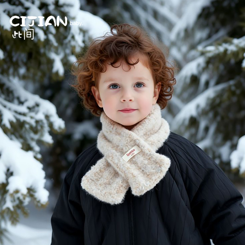 儿童围巾秋冬款男女宝宝针织韩版围巾男童女童外出超可爱保暖围脖,童装/婴儿装/亲子装,围巾,淘宝优惠券,粉丝福利购,淘宝优惠卷