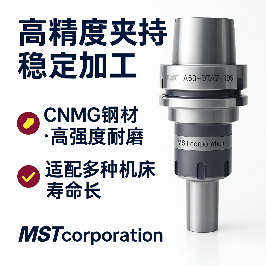 日本MST高精度加工A63筒夹刀柄